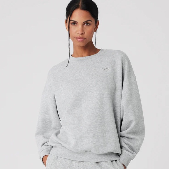 ALO Yoga Tops - ALO Yoga Accolade Crew Neck Pullover